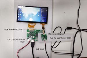 What is the difference between a virtual touch screen keyboard and a capacitive touch screen?