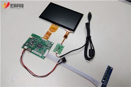 ຫນ້າຈໍສໍາຜັດຂອງ Raspberry Pi 7 ນິ້ວ